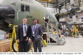 Fig -2 (AIR FORCE CHIEF RETURNS HOME FROM CANADA)